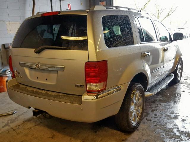 1A8HW58258F152295 - 2008 CHRYSLER ASPEN LIMI SILVER photo 4