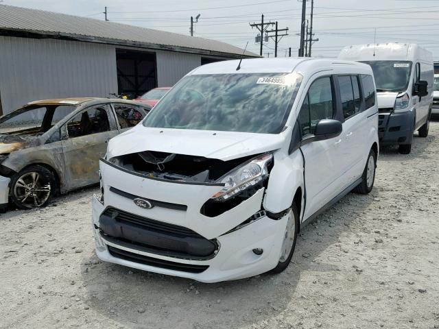 NM0GE9F79E1142130 - 2014 FORD TRANSIT CO WHITE photo 2