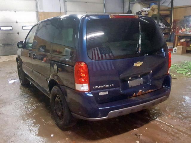 1GNDU23L86D135789 - 2006 CHEVROLET UPLANDER L ლურჯი ფოტო 3