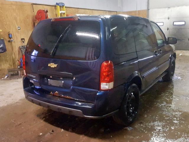 1GNDU23L86D135789 - 2006 CHEVROLET UPLANDER L ლურჯი ფოტო 4