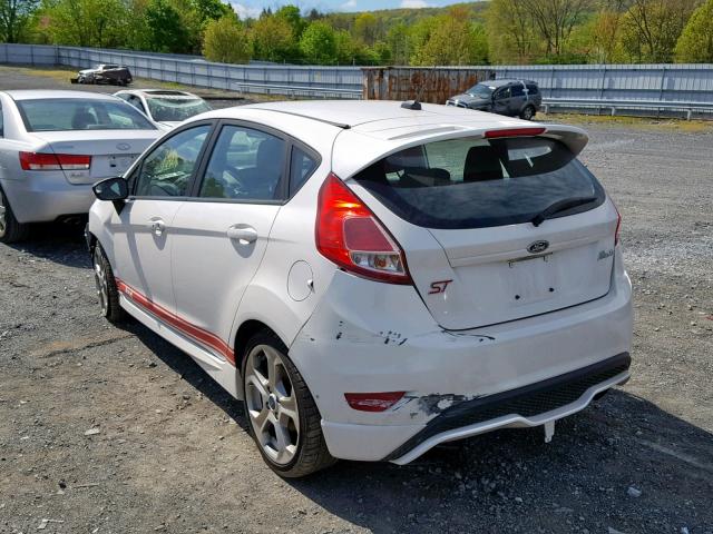 3FADP4GX5HM169632 - 2017 FORD FIESTA ST WHITE photo 3