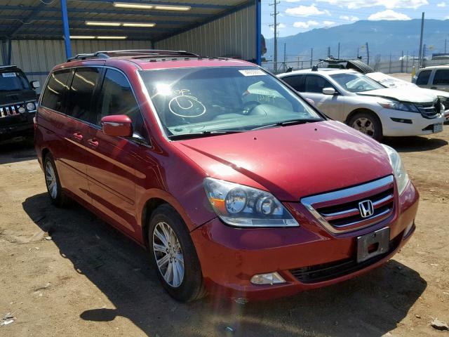 5FNRL38826B124887 - 2006 HONDA ODYSSEY TO RED photo 1