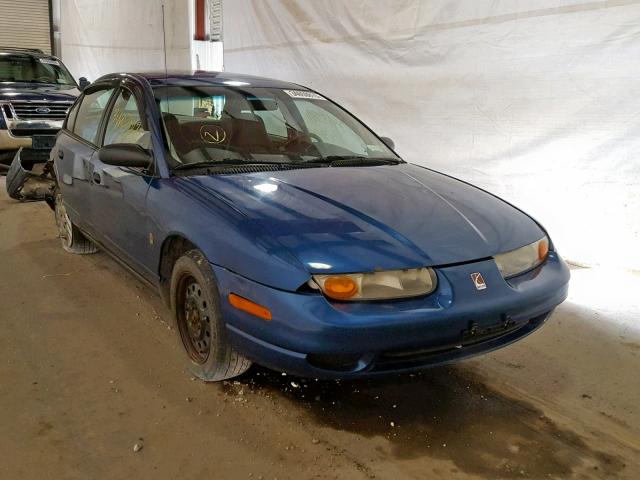 1G8ZH52821Z203124 - 2001 SATURN SL1 BLUE photo 1