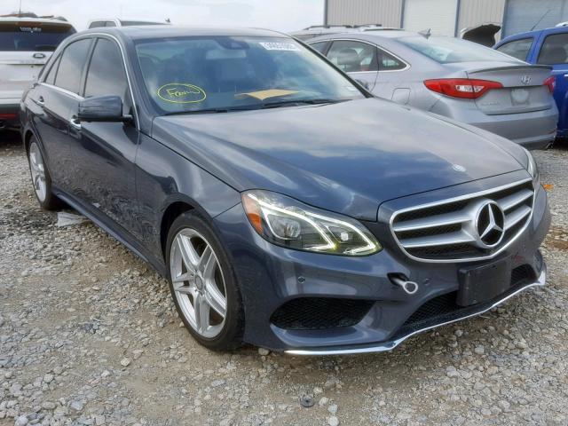 WDDHF5KB8EB037408 - 2014 MERCEDES-BENZ E 350 CHARCOAL photo 1