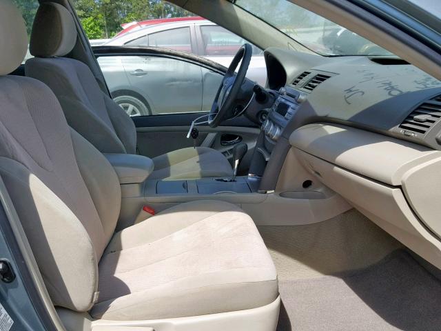 4T1BF3EK4BU756828 - 2011 TOYOTA CAMRY BASE GREEN photo 5