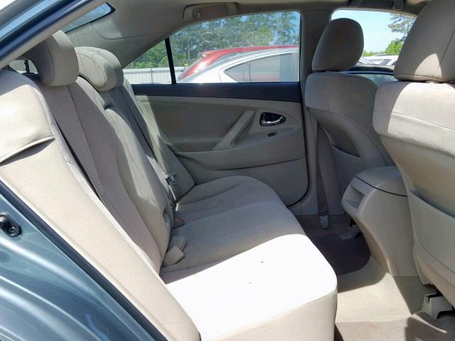 4T1BF3EK4BU756828 - 2011 TOYOTA CAMRY BASE GREEN photo 6