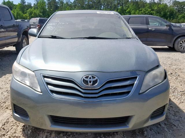 4T1BF3EK4BU756828 - 2011 TOYOTA CAMRY BASE GREEN photo 9