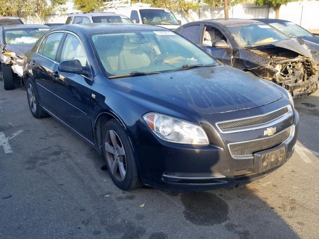 1G1ZJ57B08F259050 - 2008 CHEVROLET MALIBU 2LT BLACK photo 1