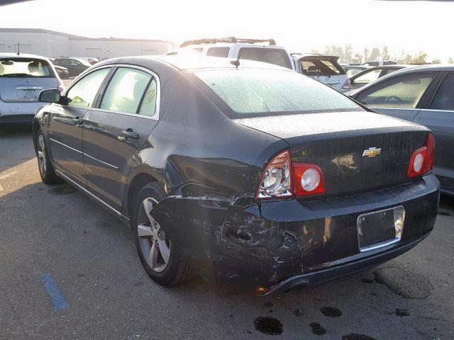 1G1ZJ57B08F259050 - 2008 CHEVROLET MALIBU 2LT BLACK photo 3