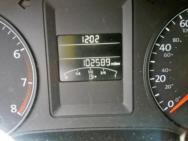 3VW2K7AJ7BM333246 - 2011 VOLKSWAGEN JETTA BASE GOLD photo 8