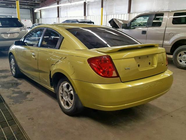 1G8AW12FX4Z152339 - 2004 SATURN ION LEVEL GREEN photo 3