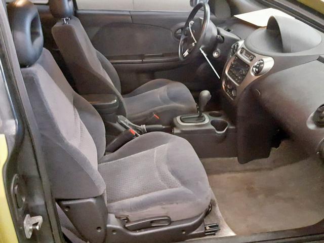 1G8AW12FX4Z152339 - 2004 SATURN ION LEVEL GREEN photo 5