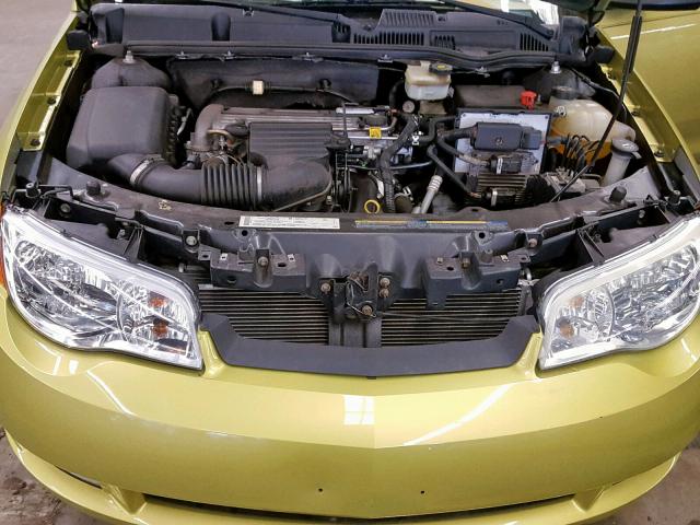 1G8AW12FX4Z152339 - 2004 SATURN ION LEVEL GREEN photo 7