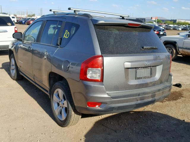 1J4NT1FAXBD243193 - 2011 JEEP COMPASS SP Сұр фото 3