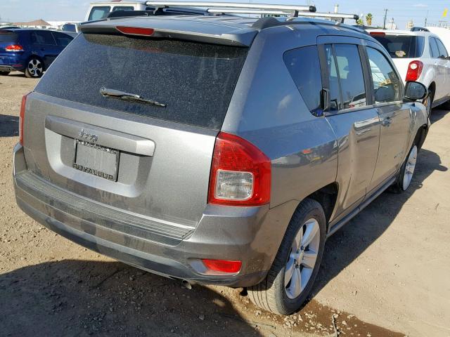 1J4NT1FAXBD243193 - 2011 JEEP COMPASS SP Сұр фото 4