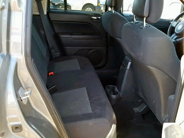 1J4NT1FAXBD243193 - 2011 JEEP COMPASS SP Сұр фото 6