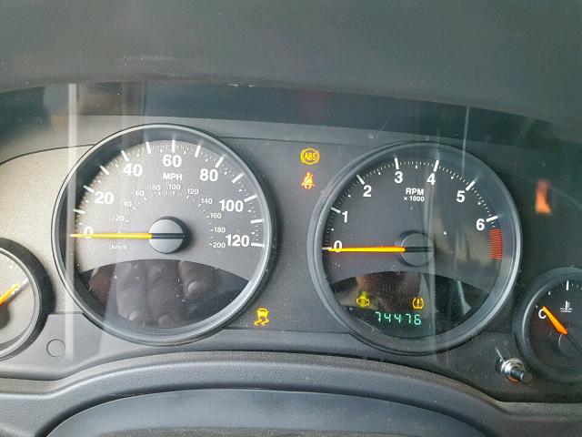 1J4NT1FAXBD243193 - 2011 JEEP COMPASS SP Сұр фото 8