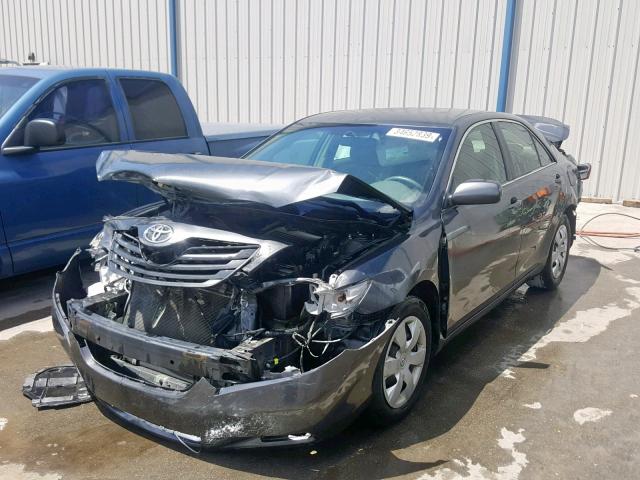 4T1BE46K59U379265 - 2009 TOYOTA CAMRY BASE GRAY photo 2