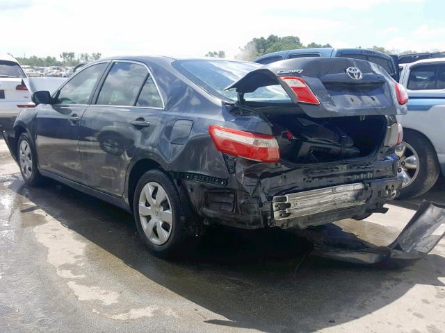 4T1BE46K59U379265 - 2009 TOYOTA CAMRY BASE GRAY photo 3