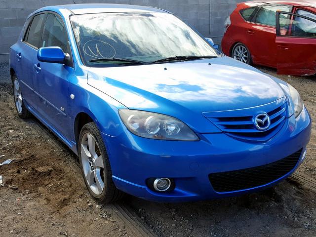 JM1BK143561471996 - 2006 MAZDA 3 HATCHBAC BLUE photo 1