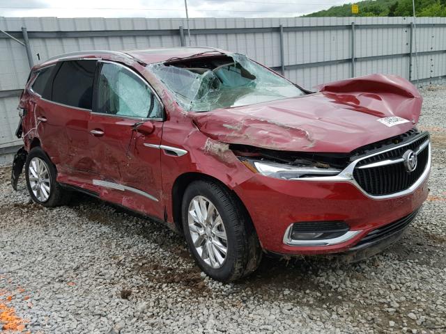 5GAERBKW2KJ142731 - 2019 BUICK ENCLAVE ES RED photo 1