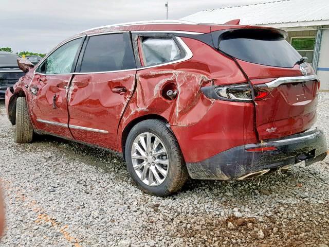 5GAERBKW2KJ142731 - 2019 BUICK ENCLAVE ES RED photo 3