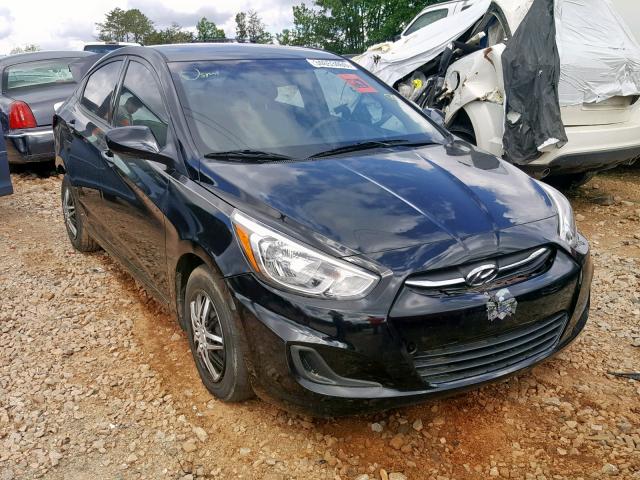 KMHCT4AE0GU950816 - 2016 HYUNDAI ACCENT SE BLACK photo 1