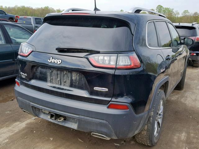 1C4PJMLN5KD193137 - 2019 JEEP CHEROKEE L BLACK photo 4