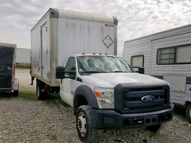 1FDUF5GT4CEB54825 - 2012 FORD F550 SUPER WHITE photo 1