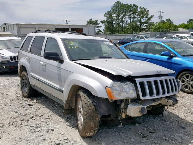 1J8GS48K98C246697 - 2008 JEEP GRAND CHER SILVER photo 1