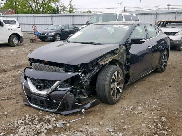 1N4AA6AP9GC404350 - 2016 NISSAN MAXIMA 3.5 BLACK photo 2