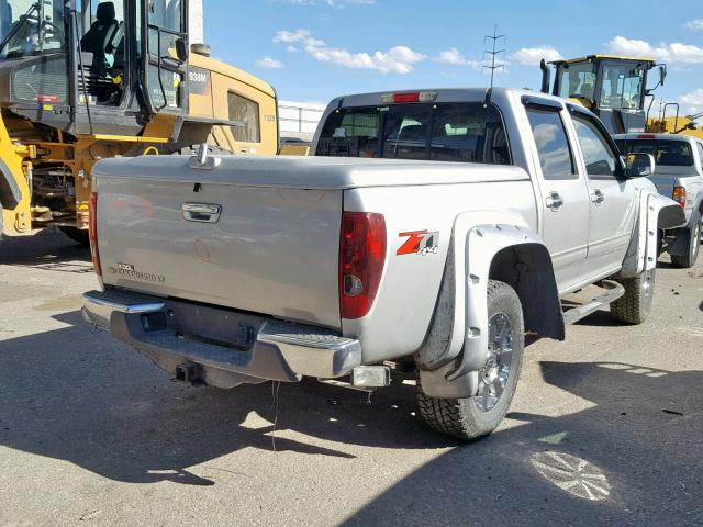 1GCHTDFP9C8125798 - 2012 CHEVROLET COLORADO L SILVER photo 4