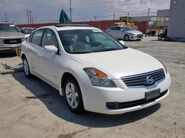 1N4CL21E58C129765 - 2008 NISSAN ALTIMA HYB WHITE photo 1