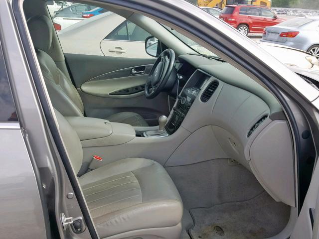 JN1AJ0HPXAM702441 - 2010 INFINITI EX35 BASE TAN photo 5