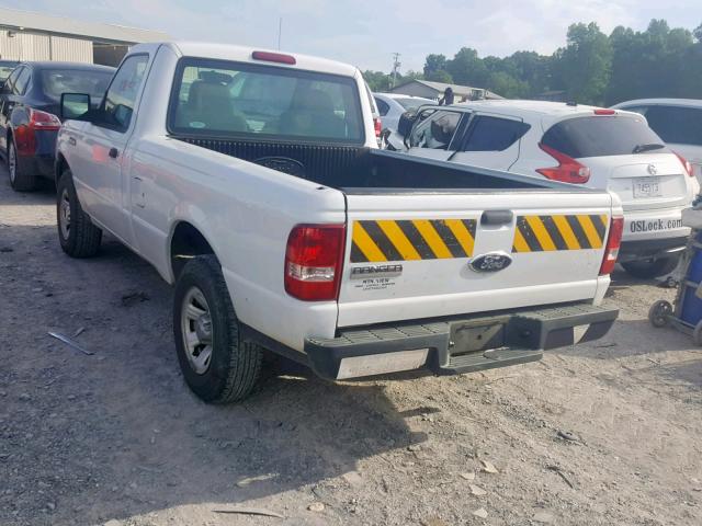 1FTYR10DX8PA13164 - 2008 FORD RANGER WHITE photo 3