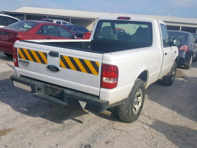 1FTYR10DX8PA13164 - 2008 FORD RANGER WHITE photo 4