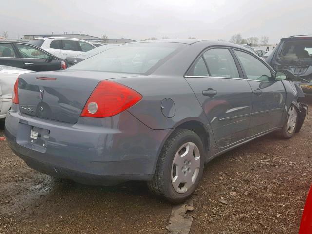 1G2ZF57BX84198010 - 2008 PONTIAC G6 VALUE L GRAY photo 4