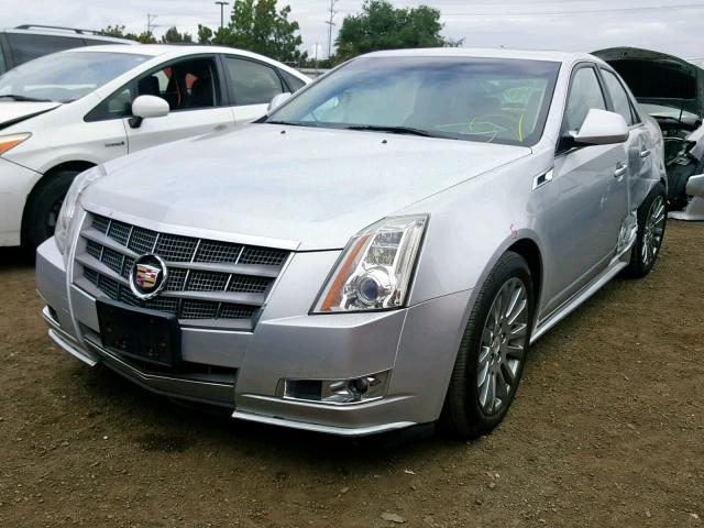 1G6DJ5EY6B0169049 - 2011 CADILLAC CTS PERFOR SILVER photo 2