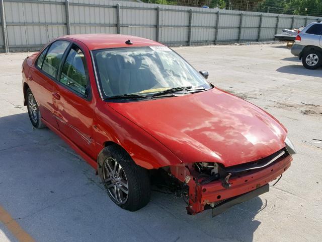 1G1JH52F847300659 - 2004 CHEVROLET CAVALIER L RED photo 1