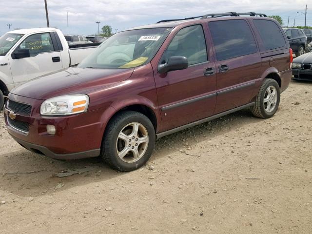 1GNDV23187D179837 - 2007 CHEVROLET UPLANDER L 勃艮第红 照片 2