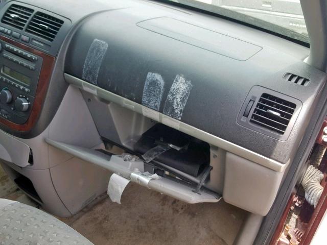 1GNDV23187D179837 - 2007 CHEVROLET UPLANDER L 勃艮第红 照片 9