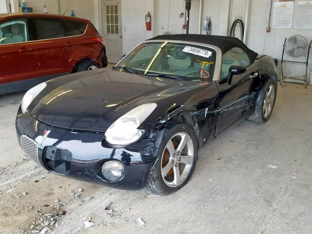 1G2MB33B76Y102534 - 2006 PONTIAC SOLSTICE BLACK photo 2