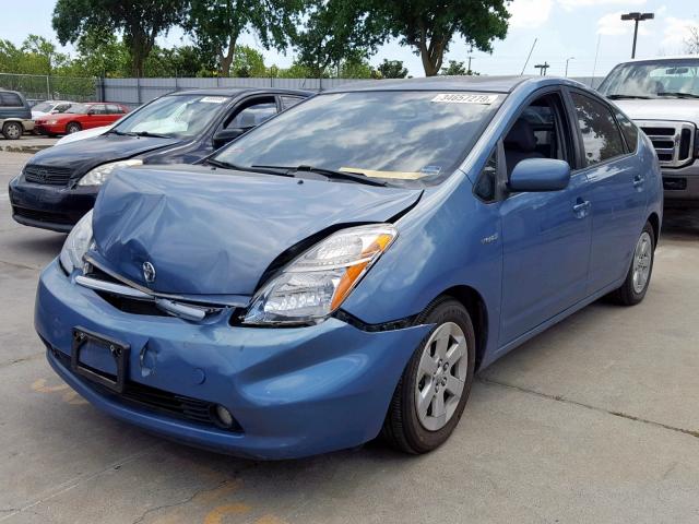 JTDKB20U577661767 - 2007 TOYOTA PRIUS BLUE photo 2