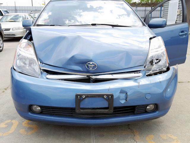 JTDKB20U577661767 - 2007 TOYOTA PRIUS BLUE photo 7