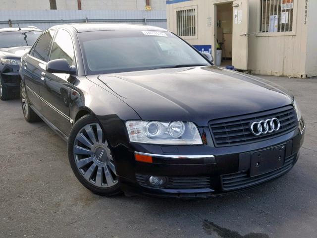 WAUML44E14N020141 - 2004 AUDI A8 L QUATT BLACK photo 1