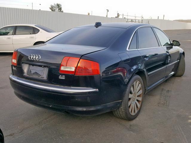WAUML44E14N020141 - 2004 AUDI A8 L QUATT BLACK photo 4