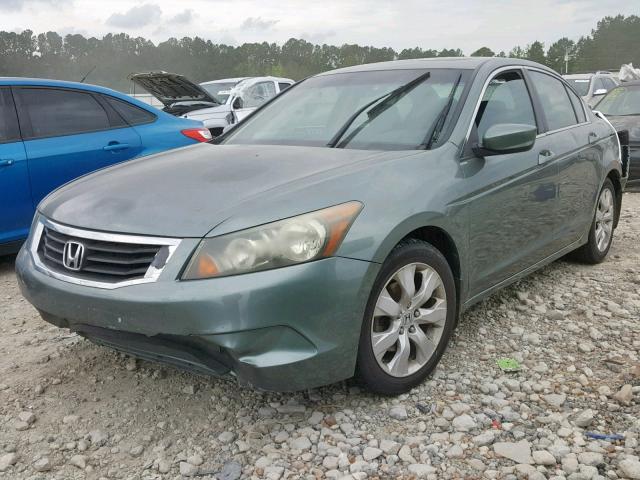 1HGCP26869A037449 - 2009 HONDA ACCORD EXL GREEN photo 2