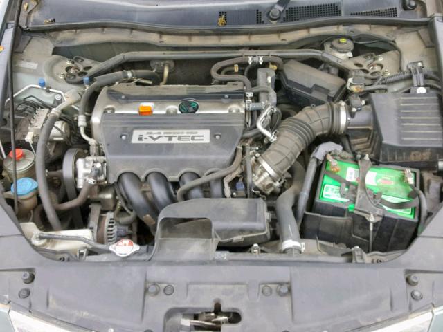 1HGCP26869A037449 - 2009 HONDA ACCORD EXL GREEN photo 7