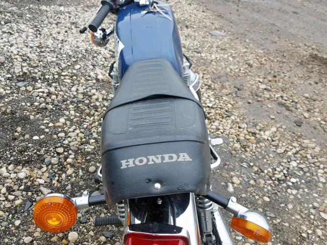 CB400F2101933 - 1977 HONDA CB400F BLUE photo 6