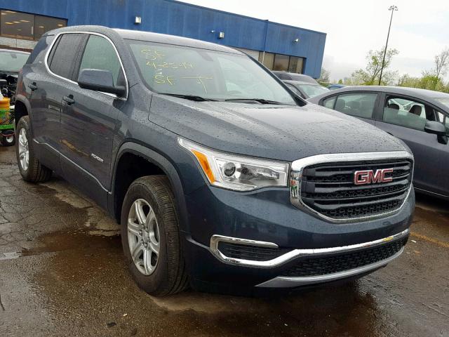 1GKKNRLA7KZ168417 - 2019 GMC ACADIA SLE GREEN photo 1